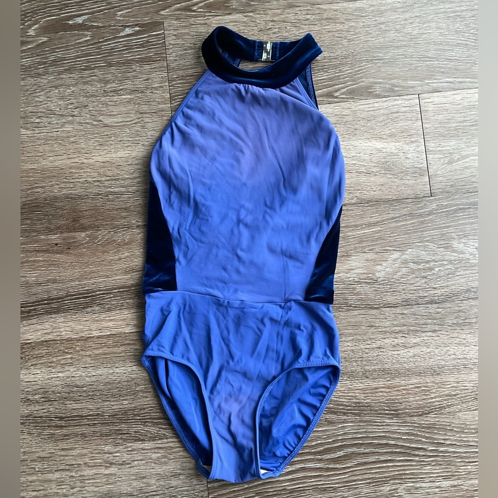 Blue Velvet Elevé Leotard